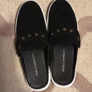 Rebecca minkoff nail head slip ons. Separate sale
